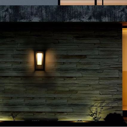 LED Ηλιακό Επιτοίχιο Φωτιστικό με Αισθητήρα SAMSUNG CHIP LED/2W/3,7V IP65 2600 mAh