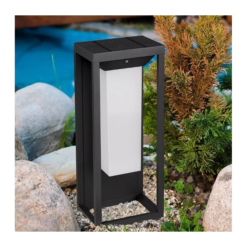 LED Ηλιακό Επιτοίχιο Φωτιστικό με Αισθητήρα SAMSUNG CHIP LED/2W/3,7V IP65 2600 mAh