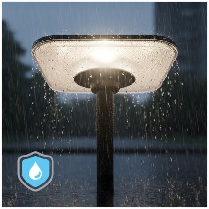 Ηλιακό LED φωτιστικό δρόμου με αισθητήρα SOLSUMI LED/25W/3,2V 3000/4000/6500K IP54 24000 mAh + τηλεχειριστήριο