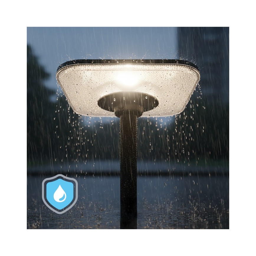 Ηλιακό LED φωτιστικό δρόμου με αισθητήρα SOLSUMI LED/25W/3,2V 3000/4000/6500K IP54 24000 mAh + τηλεχειριστήριο