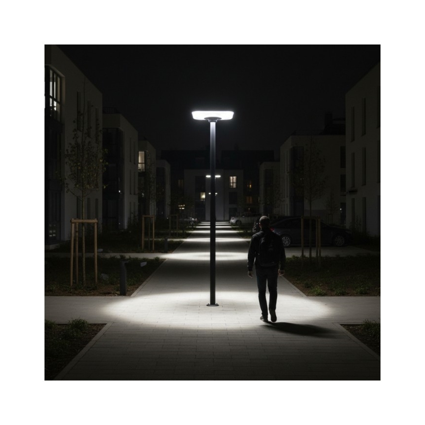 Ηλιακό LED φωτιστικό δρόμου με αισθητήρα SOLSUMI LED/25W/3,2V 3000/4000/6500K IP54 24000 mAh + τηλεχειριστήριο