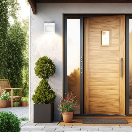 Ηλιακό φωτιστικό LED με αισθητήρα κίνησης και λυκόφωτος LED/3,2W/2000 mAh 3,7V IP65