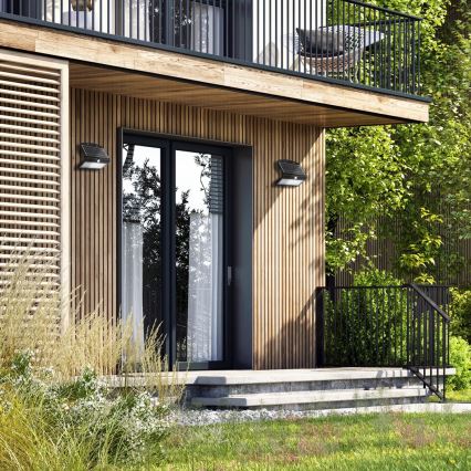 Ηλιακό φωτιστικό LED με αισθητήρα κίνησης και λυκόφωτος LED/6,8W/4000 mAh 3,7V IP65