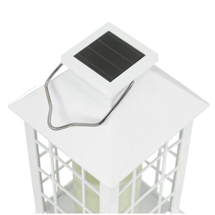 LED Ηλιακό κρεμαστό φωτιστικό LED/0,02W/1,2V 1xAA 2700K IP44 200 mAh λευκό