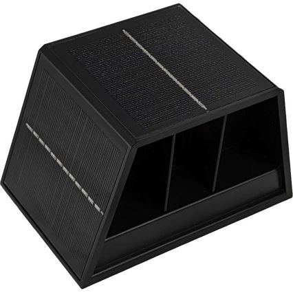 LED Ηλιακό Επιτοίχιο Φωτιστικό CUBUS 2xLED/1,5W/3,7V 1500 mAh IP54