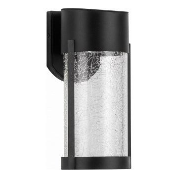 LED ηλιακό επιτοίχιο φωτιστικό LED/3,7V 300 mAh IP44 μαύρο