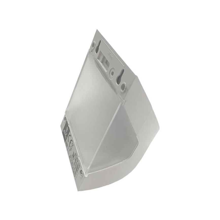 Ηλιακό LED επιτοίχιο φωτιστικό με αισθητήρα LED/3W/3,7V 3000/4000K 1200 mAh IP54 λευκό