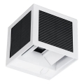 LED ηλιακό επιτοίχιο φωτιστικό με αισθητήρα LED/9W/3,7V 3000/4000/6000K IP65 2600 mAh λευκό