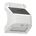 LED ηλιακό επίτοιχο φωτιστικό με αισθητήρα SOLTO LED/3W/3,7V 4000K IP54 1200 mAh λευκό