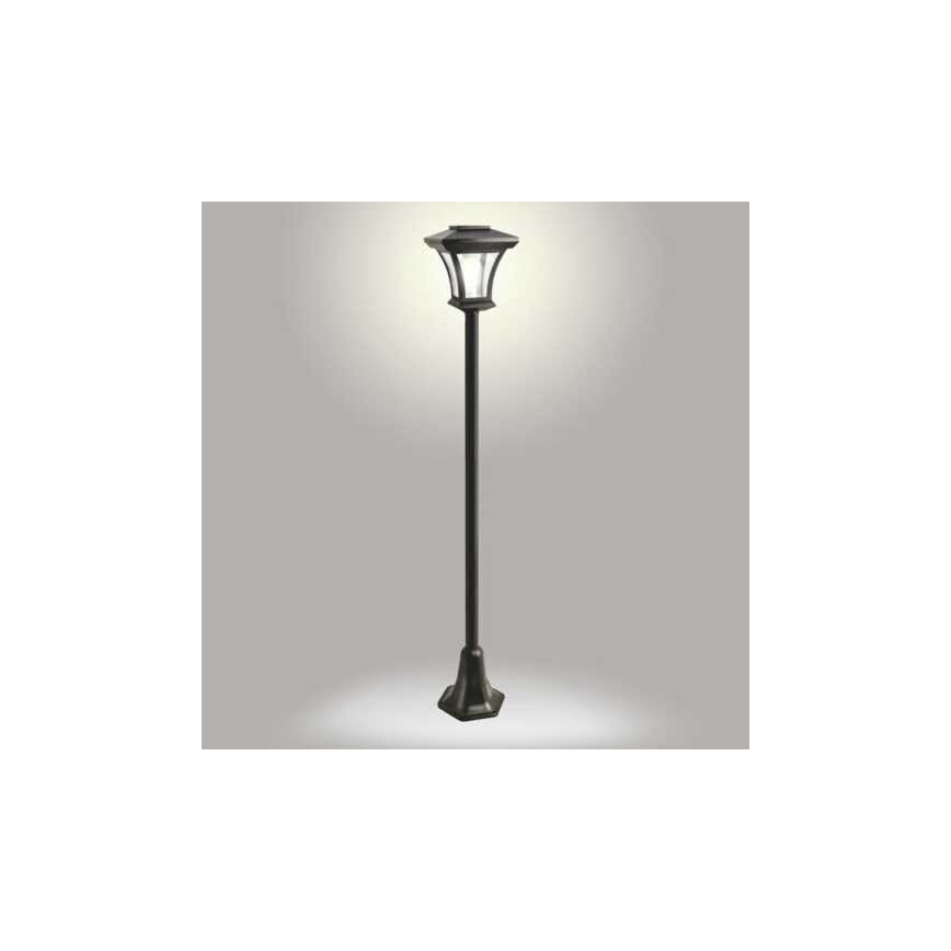 LED ηλιακό εξωτερικό φωτιστικό LED/1,2V 1800 mAh IP44 μαύρο