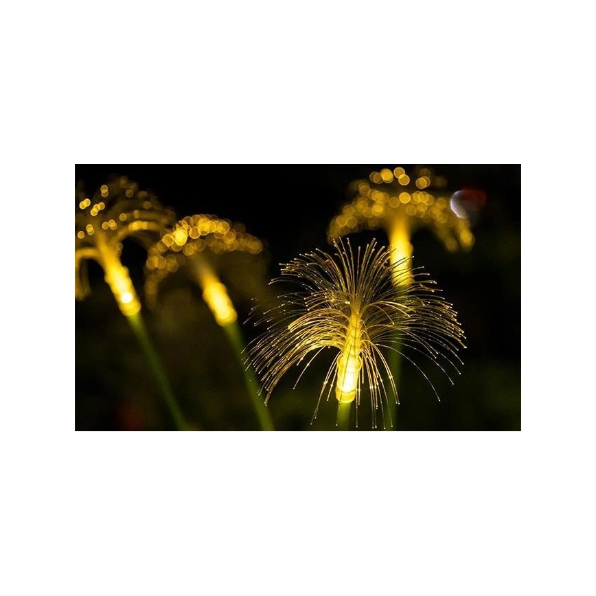 LED ηλιακό διακοσμητικό φωτιστικό με αισθητήρα 6xLED/1,2V 3000K 77 cm 600 mAh IP44