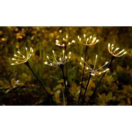 LED ηλιακό διακοσμητικό φωτιστικό με αισθητήρα LED/1,2V 3000K 73 cm 600 mAh IP44