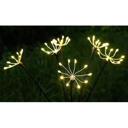 LED ηλιακό διακοσμητικό φωτιστικό με αισθητήρα LED/1,2V 3000K 73 cm 600 mAh IP44