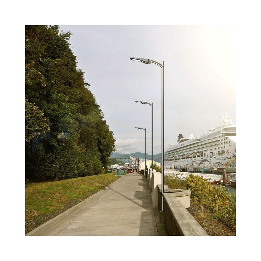 LED Ηλιακός φωτισμός δρόμου με αισθητήρα LED/40W/9,6V IP65 4000K + τηλεχειριστήριο