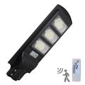 LED Ηλιακός φωτισμός δρόμου με αισθητήρα STREET LED/10W/3,2V 10000 mAh IP65 + τηλεχειριστήριο