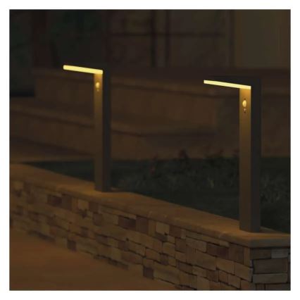 Ηλιακός λαμπτήρας LED με αισθητήρα LED/4,4W/3,7V 2200 mAh IP44