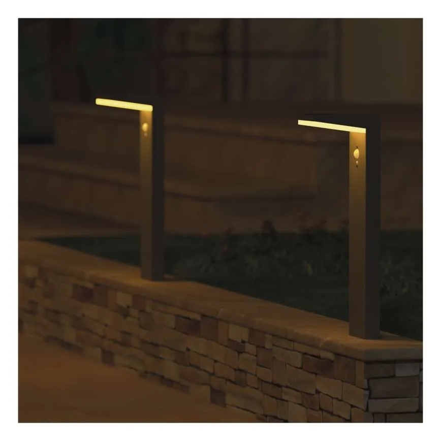 Ηλιακός λαμπτήρας LED με αισθητήρα LED/4,4W/3,7V 2200 mAh IP44