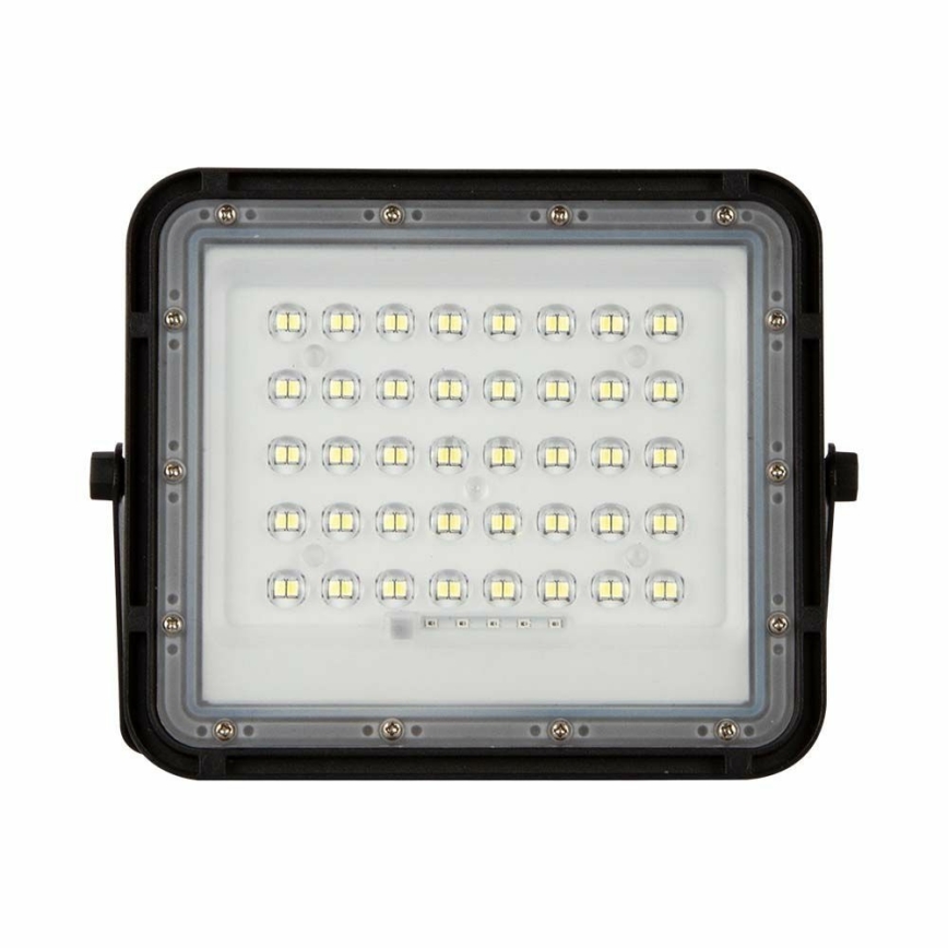 LED Εξωτερικού χώρου dimming ηλιακό προβολέας LED/10W/3,2V IP65 6400K 6000 mAh μαύρο + τηλεχειριστήριο