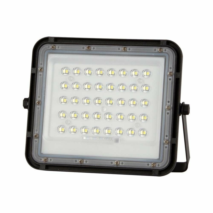 LED Εξωτερικού χώρου dimming ηλιακό προβολέας LED/10W/3,2V IP65 6400K 6000 mAh μαύρο + τηλεχειριστήριο