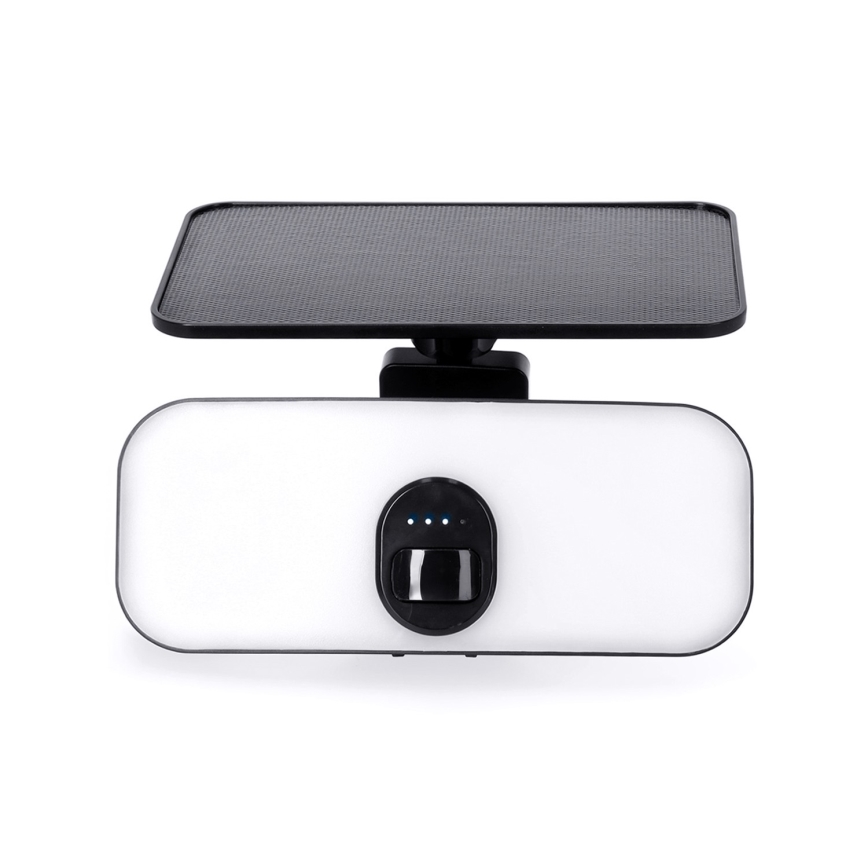 LED Ηλιακός προβολέας με αισθητήρα LED/13W/3,7V IP65 4000K 4000 mAh