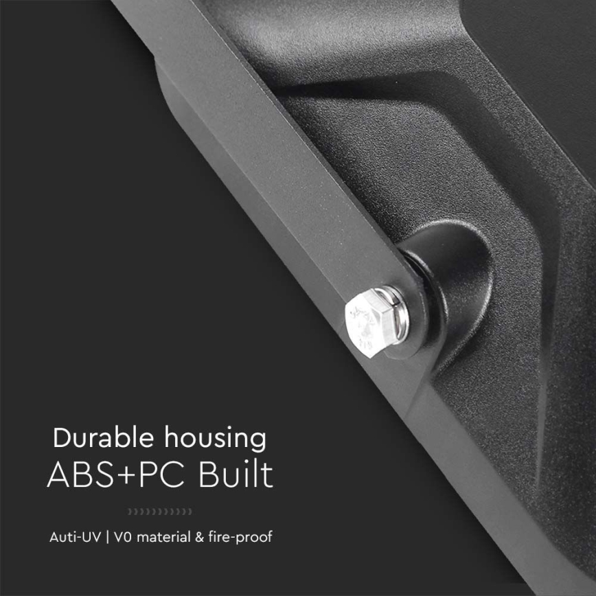 LED Ηλιακός προβολέας με αισθητήρα LED/30W/6,4V 6400K 6000 mAh + τηλεχειριστήριο