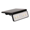 LED Ηλιακός προβολέας με αισθητήρα LED/8W/3,7V 2000 mAh IP54 μαύρο