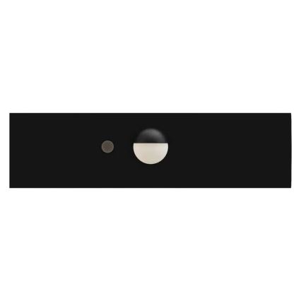 LED ηλιακός προβολέας με αισθητήρα κίνησης LED/3,7V 1200mAh 4000K IP65 μαύρο