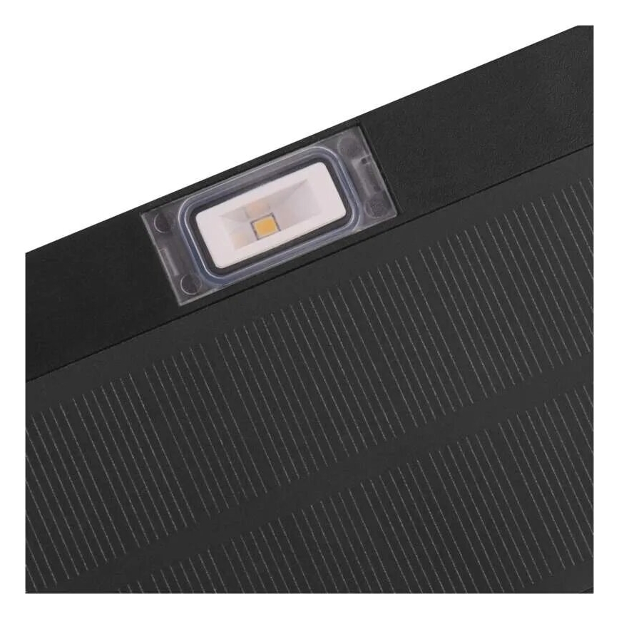 LED ηλιακός προβολέας με αισθητήρα κίνησης LED/3,7V 1200mAh 4000K IP65 μαύρο