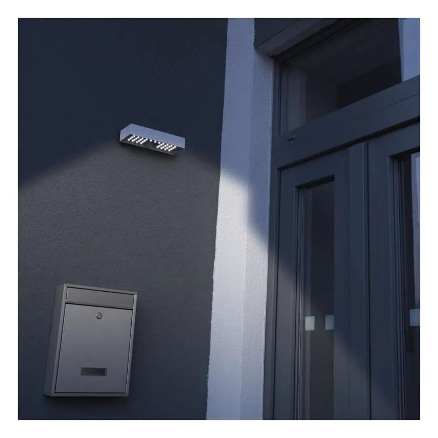 LED ηλιακός προβολέας με αισθητήρα κίνησης LED/3,7V 3000mAh 4000K IP65 λευκός