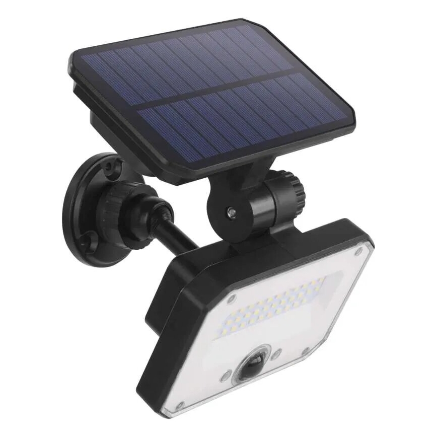 LED Ηλιακός προβολέας με αισθητήρα κίνησης SPILO LED/3,7V 3600mAh 3000K IP54 + τηλεχειριστήριο