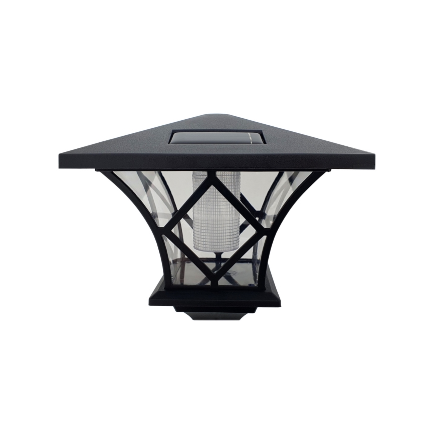 LED Ηλιακό εξωτερικό φωτιστικό 3 σε 1 LED/1,2V 200 mAh IP44 μαύρο