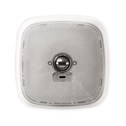 LED Ηλιακό ρυθμιζόμενο μαγνητικό επιτραπέζιο φωτιστικό με αφής, επαναφορτιζόμενο LED/5W/5V 3000-6000K 3600 mAh IP65 λευκό