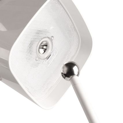 LED Ηλιακό ρυθμιζόμενο μαγνητικό επιτραπέζιο φωτιστικό με αφής, επαναφορτιζόμενο LED/5W/5V 3000-6000K 3600 mAh IP65 λευκό