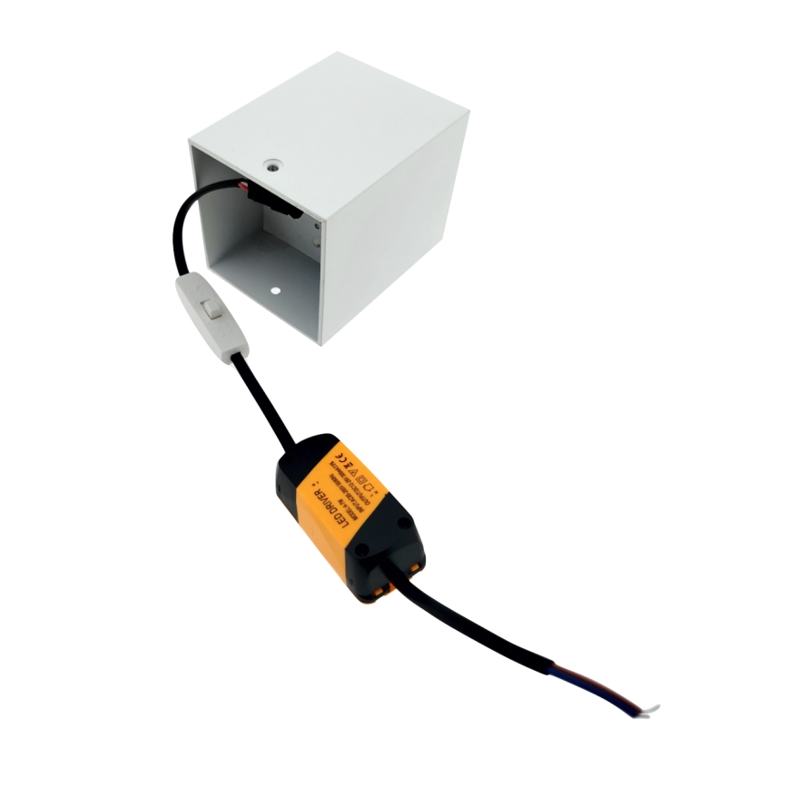 LED σποτ φωτιστικό LED/5W/230V 3000/4000/6400K 7,5x7,5 cm λευκό