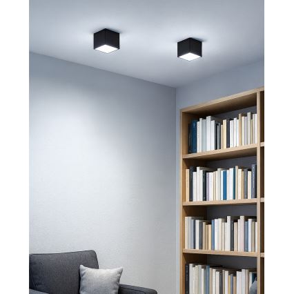 LED σποτ φωτιστικό LED/5W/230V 3000/4000/6400K 7,5x7,5 cm μαύρο