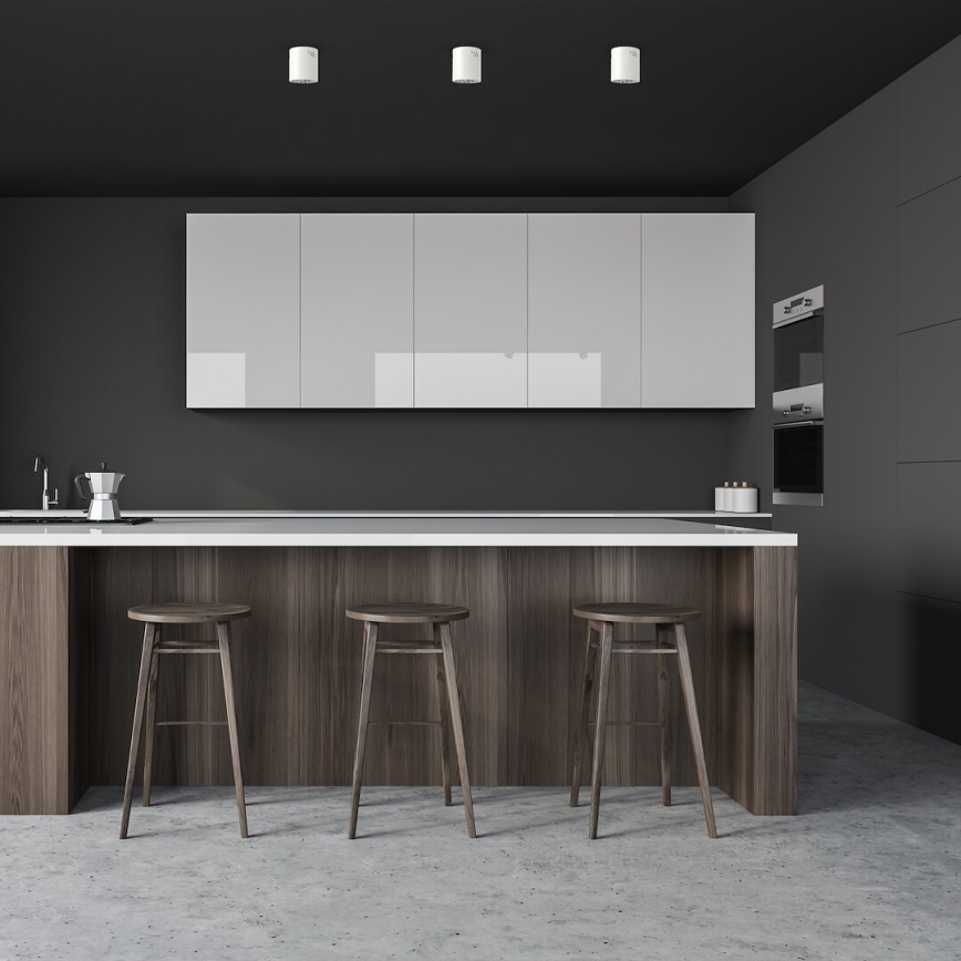 LED Σποτ GEORGE 1xE27/6W/230V διάμετρος 11 cm λευκό