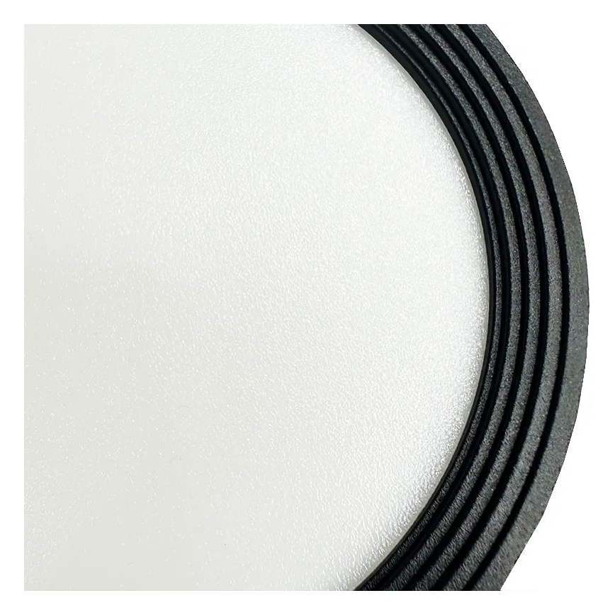 LED Σποτ LED/17W/230V 4000K διάμετρος 15 cm μαύρο