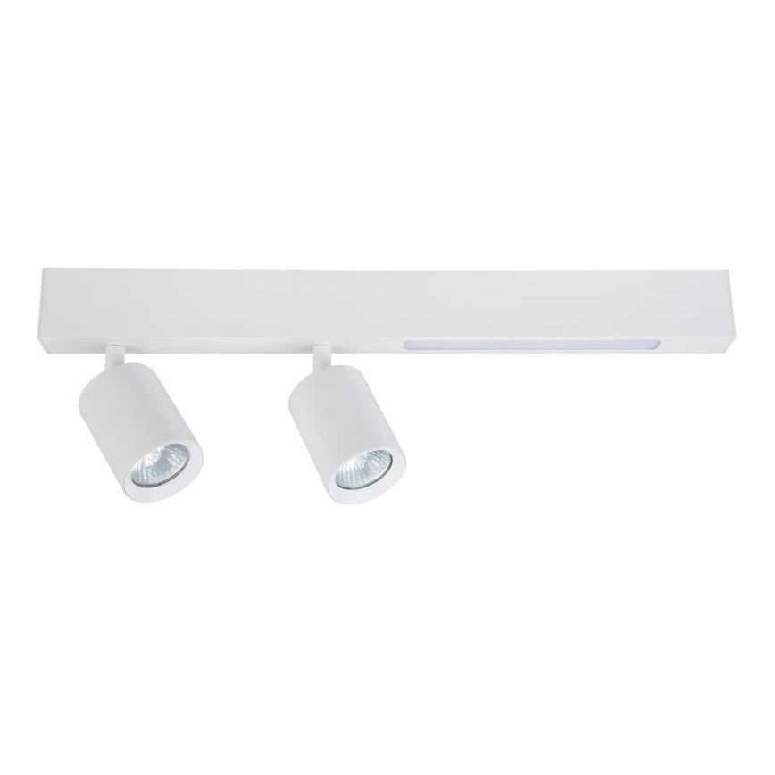 LED Σποτ MAGNET LED/5W/230V + 2xGU10/60W 3000/4000K λευκό