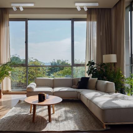 LED Σποτ MAGNET LED/5W/230V + 2xGU10/60W 3000/4000K λευκό