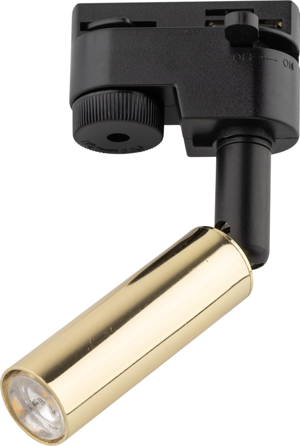 LED Σποτ ράγας LAGOS 1xG9/3W/230V χρυσό/μαύρο