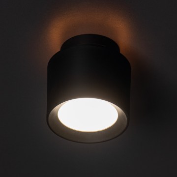 LED σποτ SONOR LED/6W/230V 3000/4000/5700K + LED/1,5W 2200K διάμ. 9 cm μαύρο