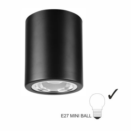 LED Σποτ φωτιστικό TACO 1xE27/15W/230V μαύρο