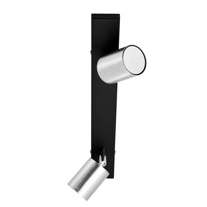 LED Σποτ TUNE 2xGU10/4,8W/230V ματ χρώμιο/μαύρο