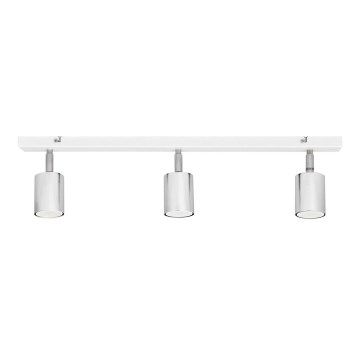 LED Σποτ TUNE 3xGU10/4,8W/230V ματ χρώμιο/λευκό