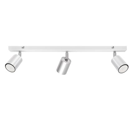 LED Σποτ TUNE 3xGU10/4,8W/230V ματ χρώμιο/λευκό