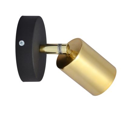 LED Σποτ τοίχου TUNE 1xGU10/4,8W/230V χρυσαφί/μαύρο