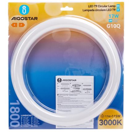 LED σωλήνας φθορισμού G10q/17W/230V 3000K - Aigostar