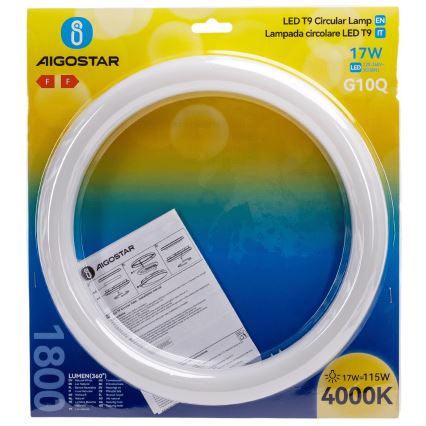 LED σωλήνας φθορισμού G10q/17W/230V 4000K - Aigostar