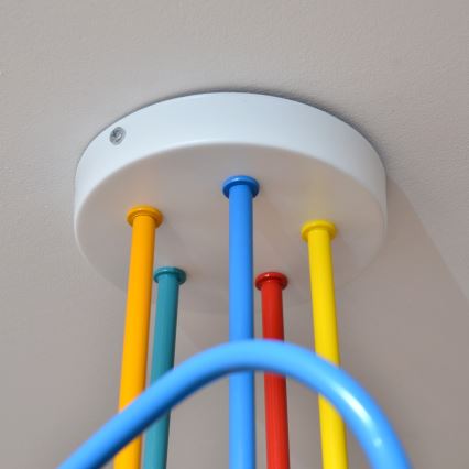 Παιδικό φωτιστικό οροφής LED OXFORD 5xE27/15W/230V