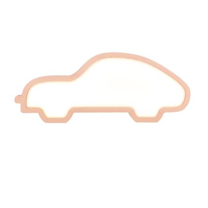 LED παιδικό επιτραπέζιο φωτιστικό CAR LED/11W/230V ροζ